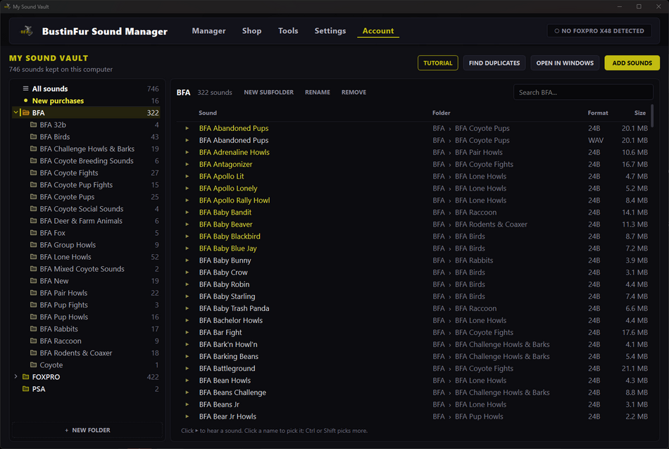 Sound Manager Screenshot 3